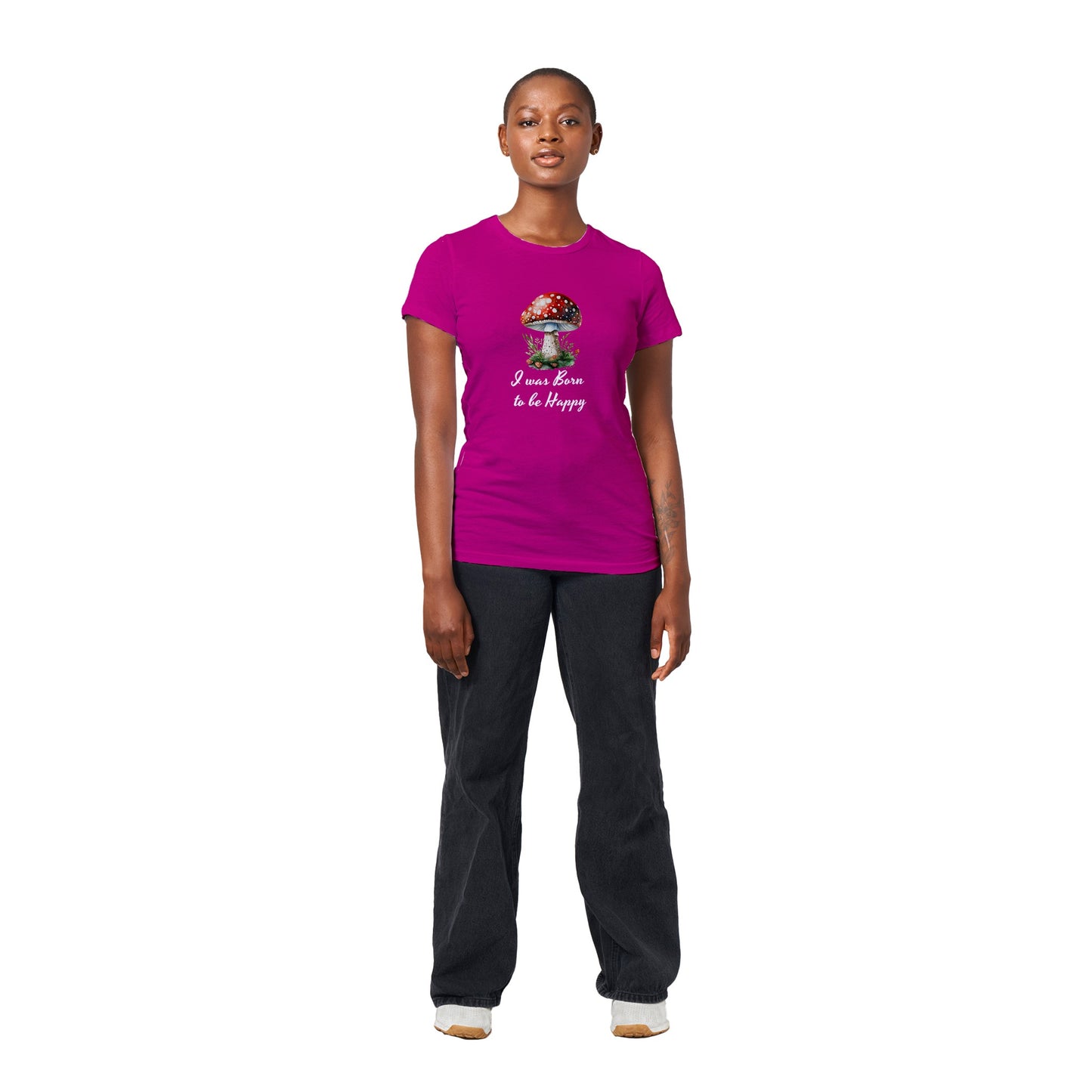 I Was Born To Be Happy - Mental Health Women T-shirt