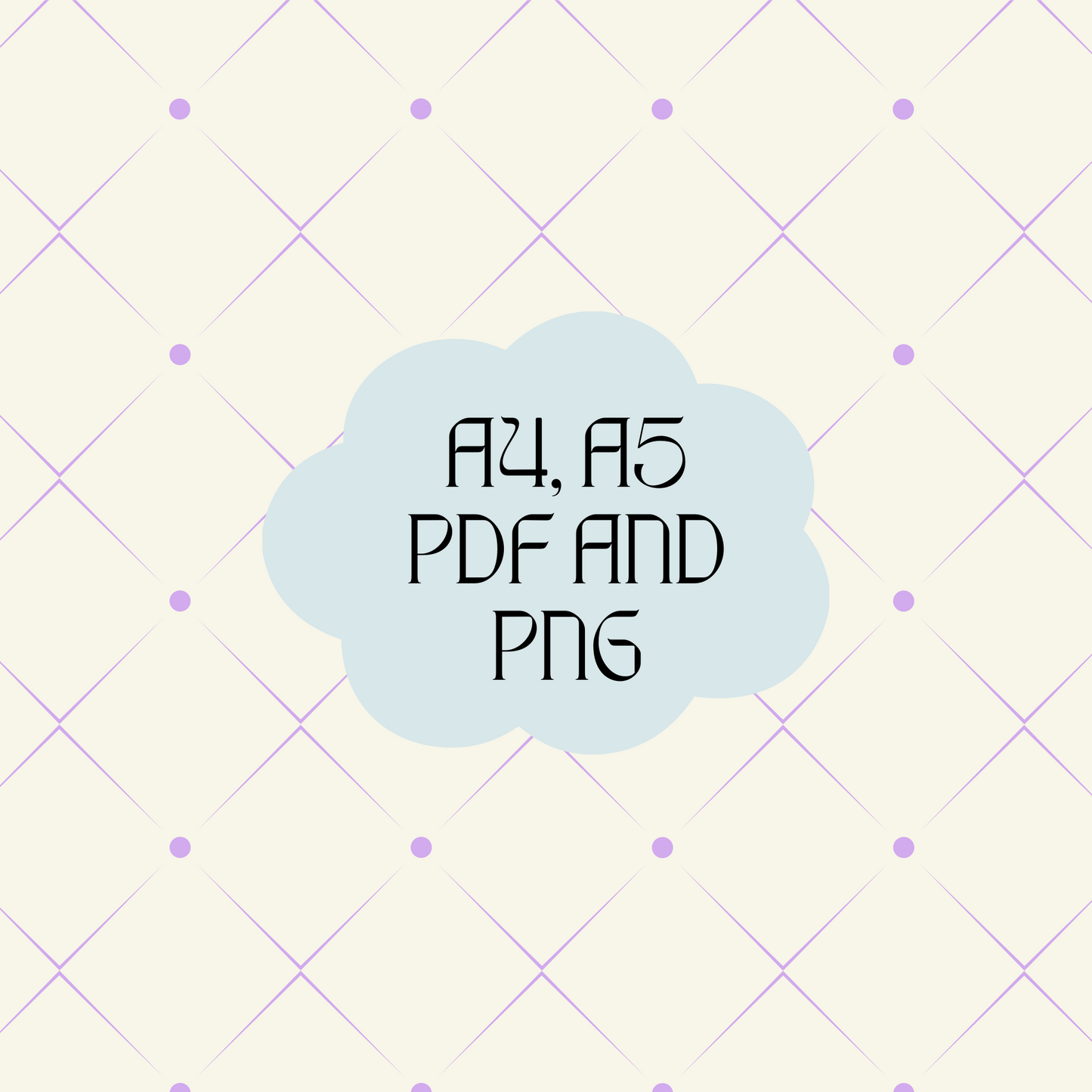 Cute Daily Planner Printable, Weekly Planner, Monthly Planner, A4 & A5