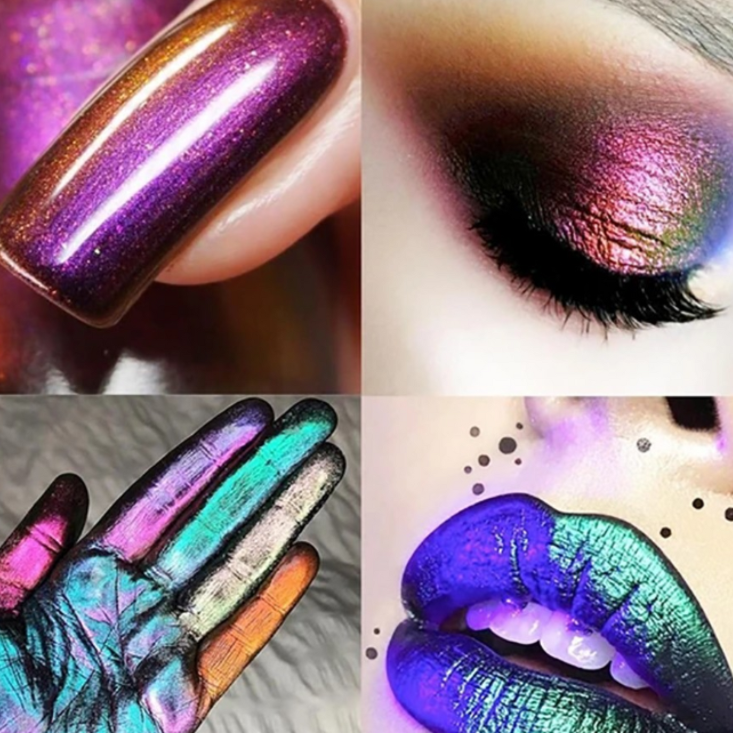 Unicorn Matte Metallic Diamond Shimmer Palette Eye Makeup Palette