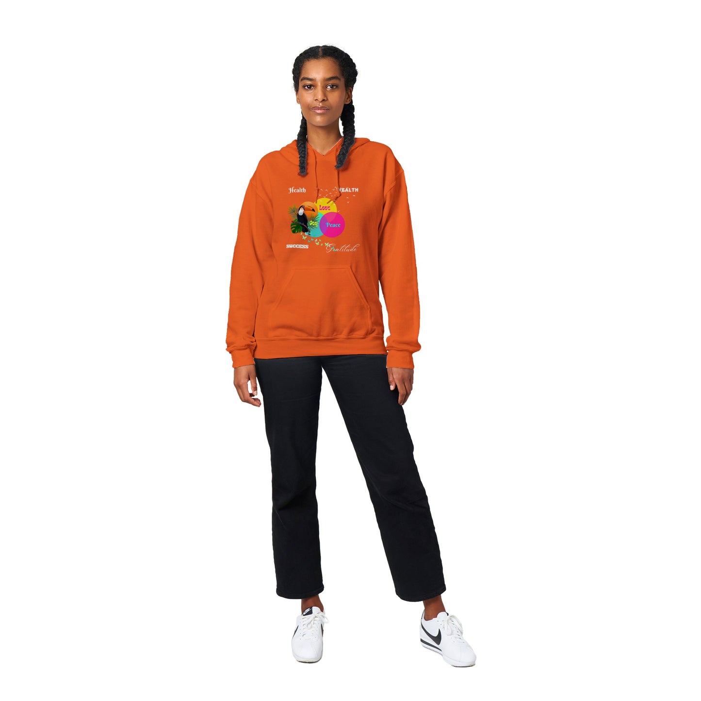 Inspirational - Motivational - Attract Blessings & Love Women Pullover Hoodie