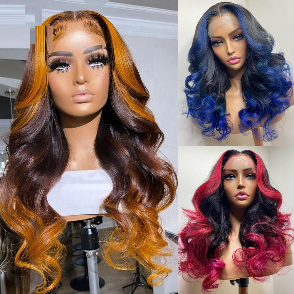 2023 Hair Trends Gradient 100% Real Human Hair Headgear