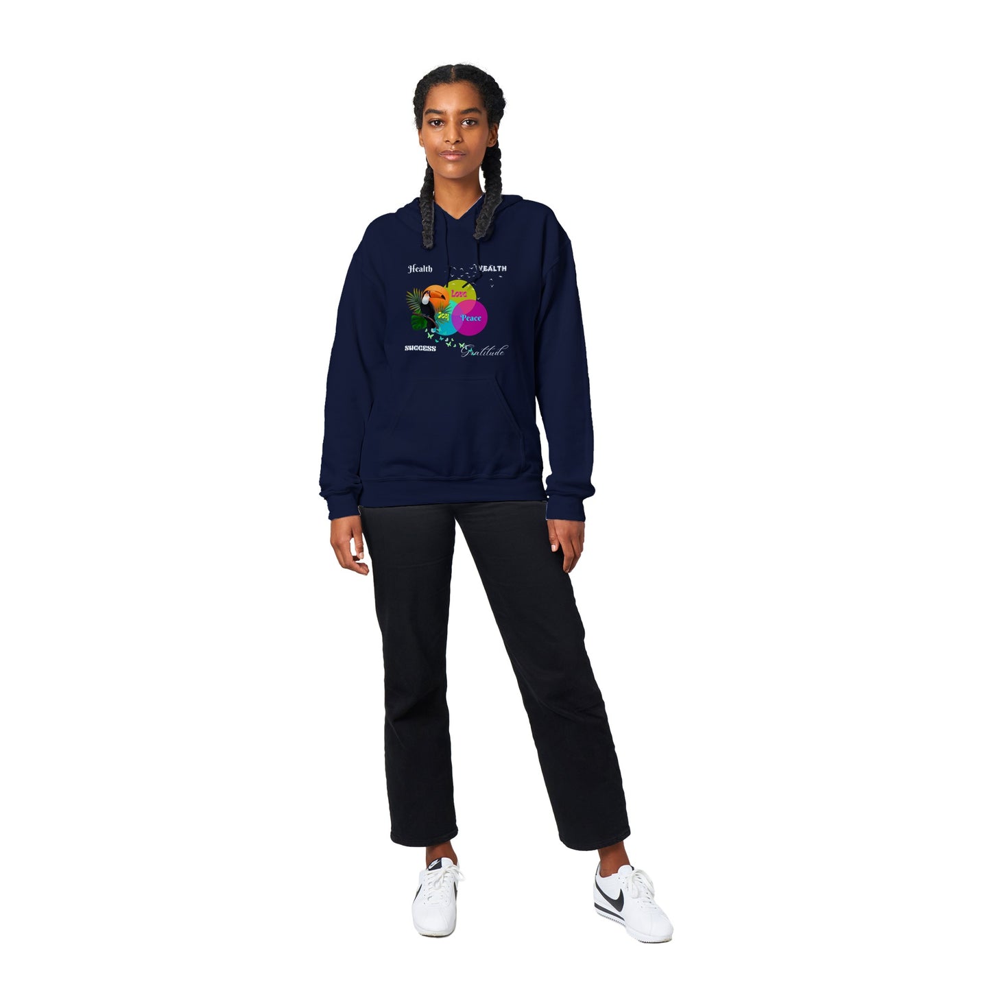 Inspirational - Motivational - Attract Blessings & Love Women Pullover Hoodie