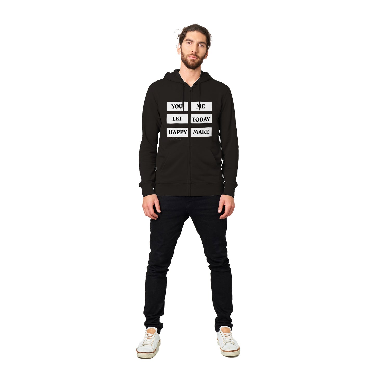 Wordplay: Get Some Fun Time - Organic Unisex Zip Hoodie