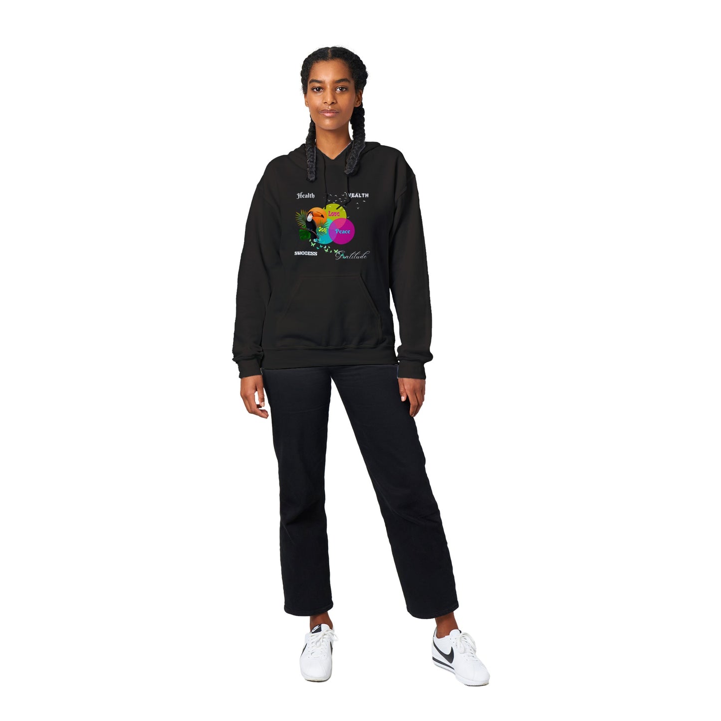 Inspirational - Motivational - Attract Blessings & Love Women Pullover Hoodie