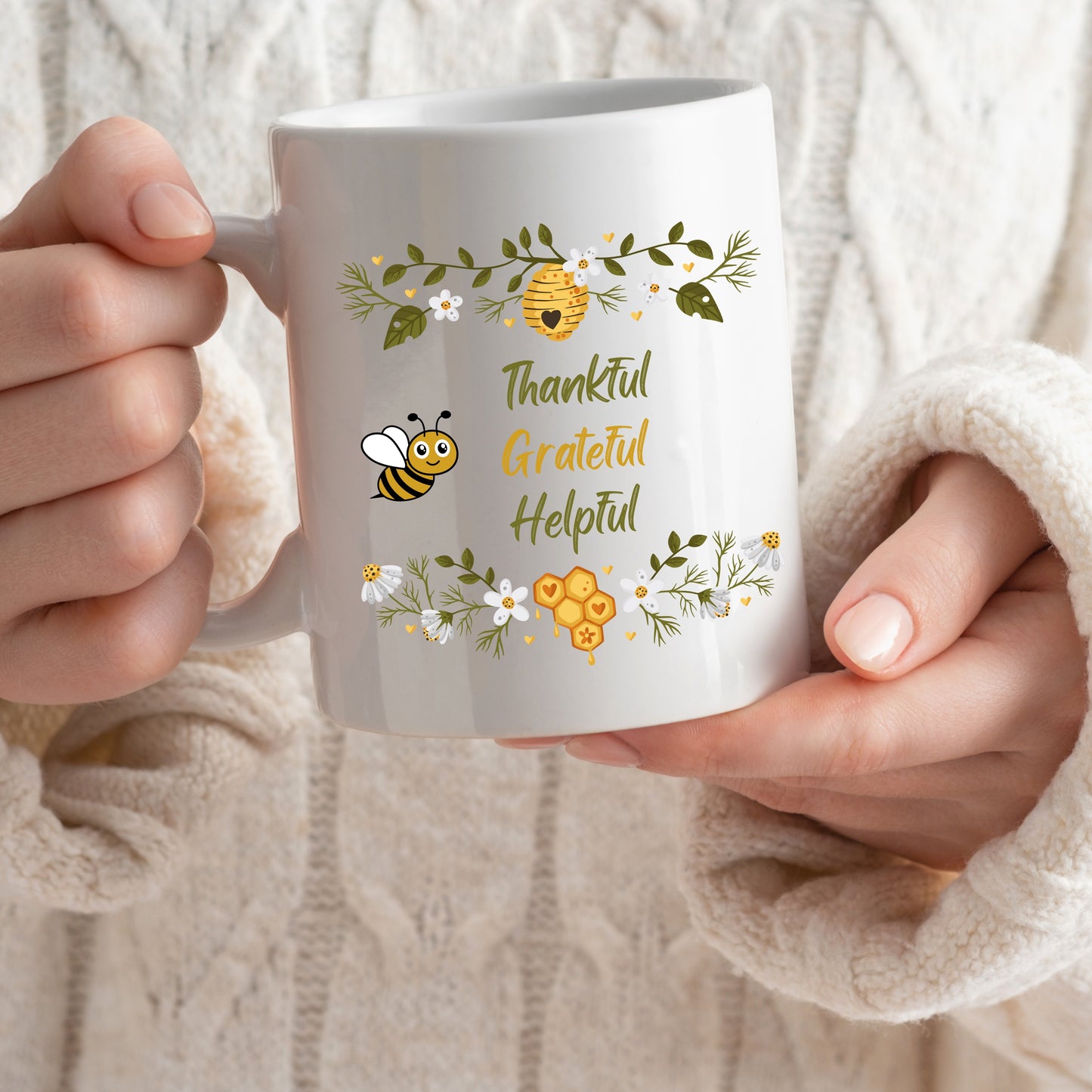 Retro Bee Svg, Thankful SVG | Thanksgiving Shirt SVG | Fall Shirt SVG | | Bee Thankful Grateful Helpful Svg | Be Grateful Svg, Bumble Bee, files for cricut, sublimation, t-shirt, hoodie, mug, sweatshirt, wall art, sticker and more