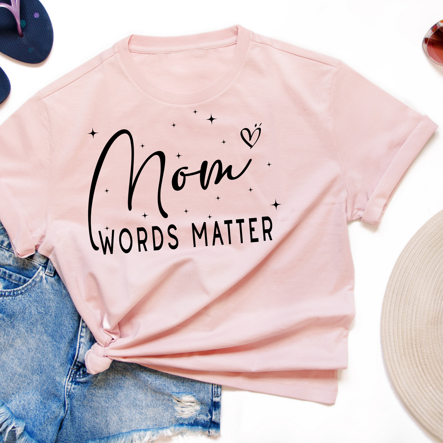 Mum Words Matters SVG PNG, Mother's Day, Gift For Mum