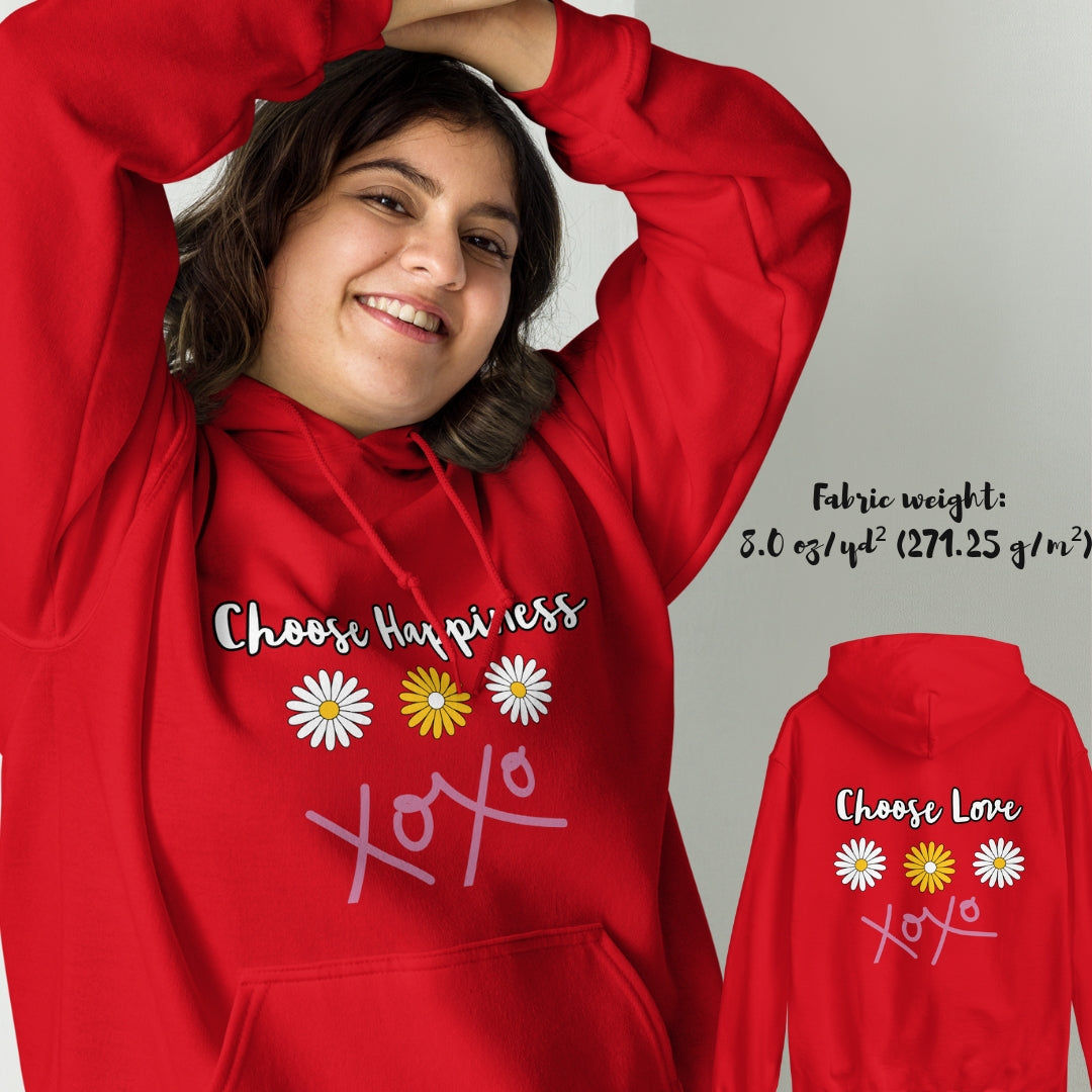 Choose Happiness Hoodie, Love Hoodie, Mental Health
