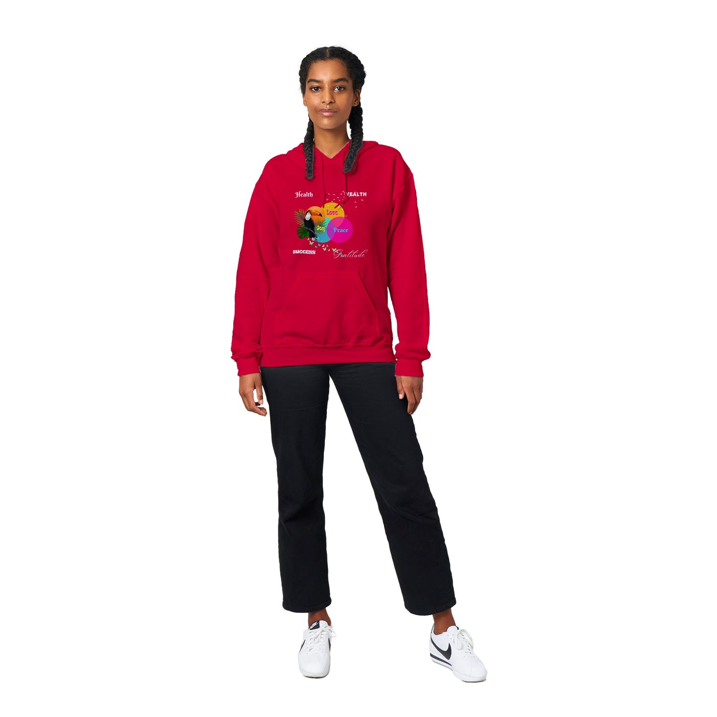 Inspirational - Motivational - Attract Blessings & Love Women Pullover Hoodie