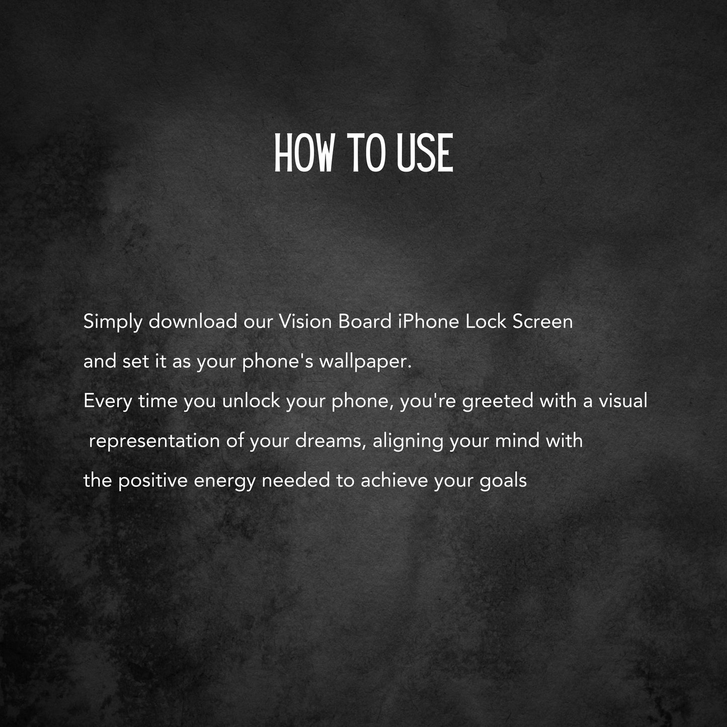 Vision Board Phone Wallpaper, Men Lifestyle, Digital Download - 111