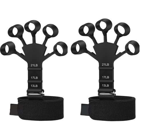 Rehabilitation Training Silicone Grip Device For Finger Strengthening Exercises - Physical Therapy