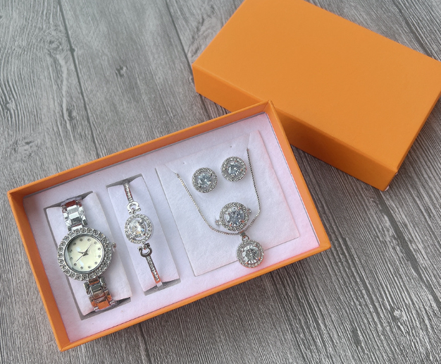 Crystal Watch Set, Gift For Her