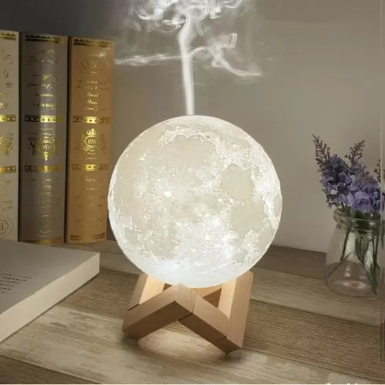 Humidifier Diffuser Luminaire Moon 3D