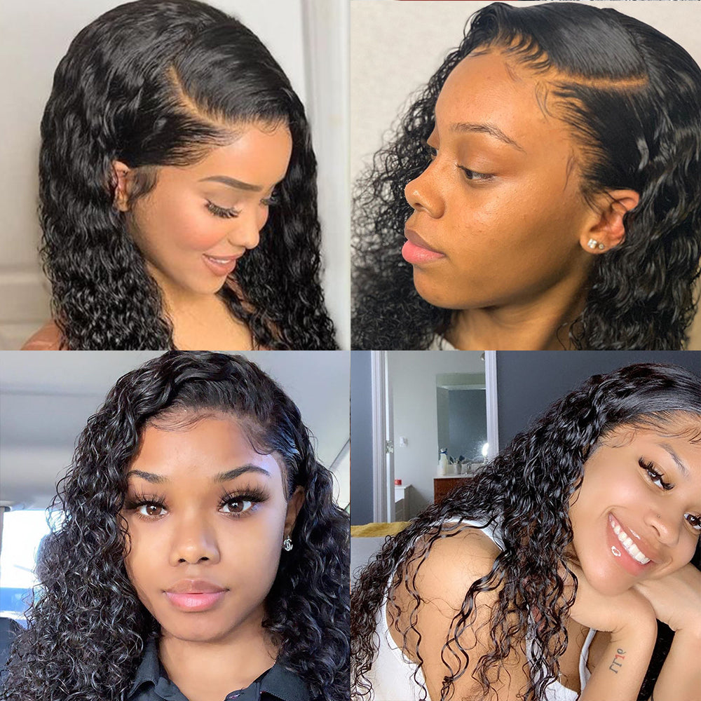 Super Curly Lace Front 100% Real Human Hair - Game Changer!