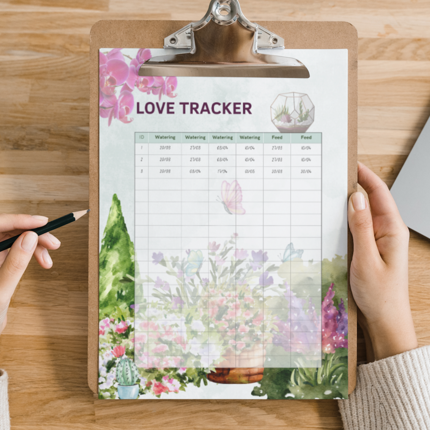 Ultimate Digital Houseplant Care Planner: Printable Indoor Plant Guide & Journal PDF