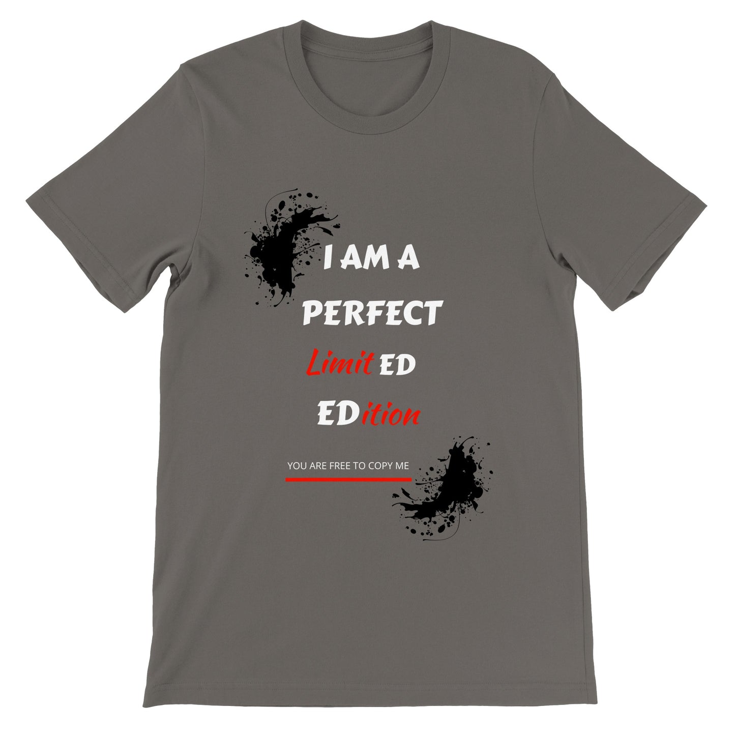Inspirational Men T-shirt: I Am A Perfect Limited Edition