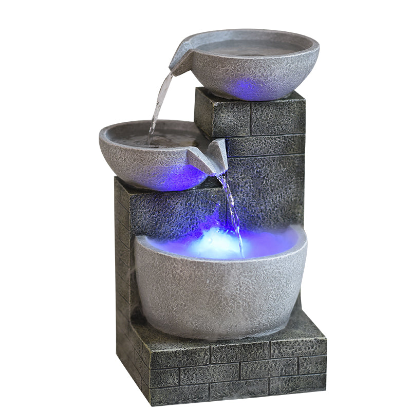 SereneScape: Modern Desktop Fountain Humidifier - Enhance Your Space with Tranquility and Style