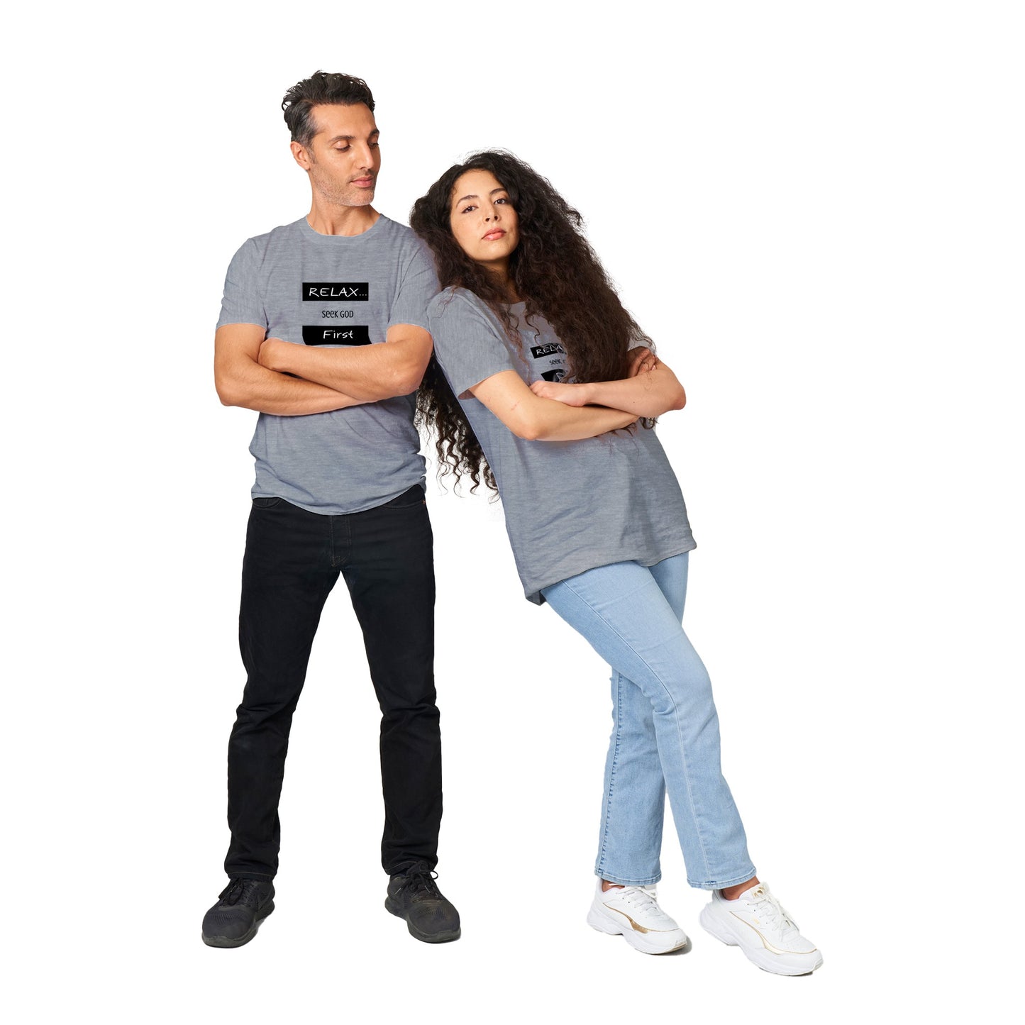 Inspirational T-shirt, Words Of Wisdom: Relax, Seek God First - Fashion With Meaning Tee