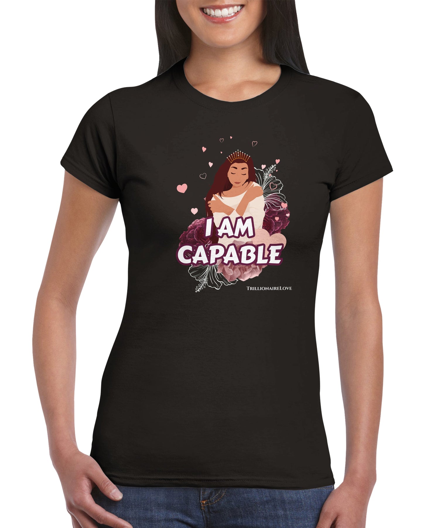 Inspirational Women's T-shirt, Wearable Daily Affirmations - The Power Of "I AM" - Fashion With Meaning