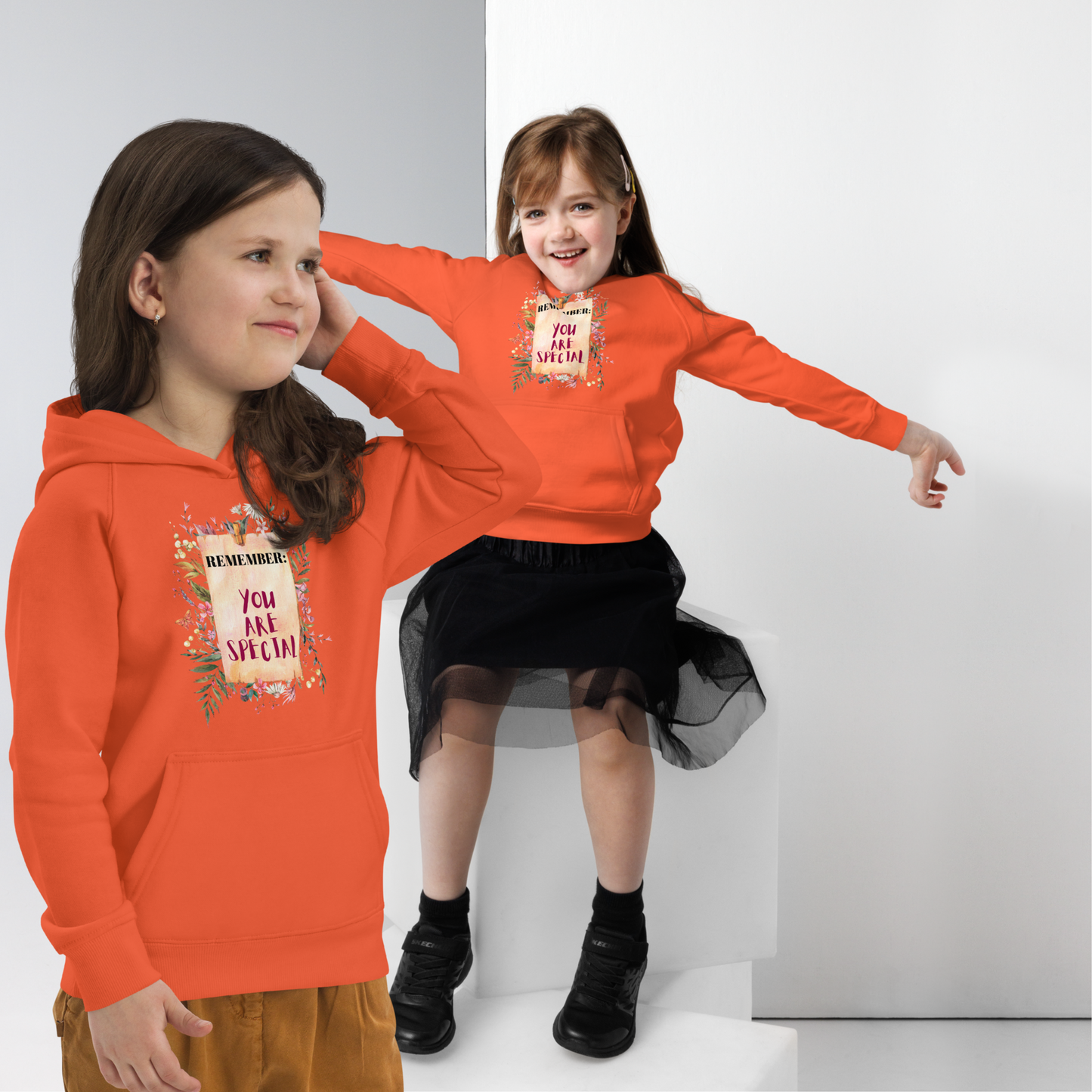 You Matter Kids Eco Hoodie, Kindness Organic Hoodie