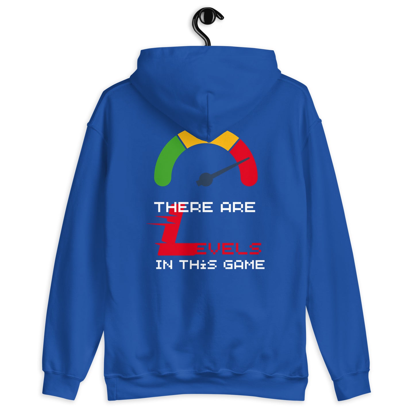 The There Are Levels In This Game Hoodie is a must-have in your wardrobe, so start your collection with this beautiful Hoodie. This Gaming Hoodie is perfect to keep you warm during autumn and winter time as well. This Hoodie is high quality, comfy, and super soft to the touch and is great for everyday wear. - blue