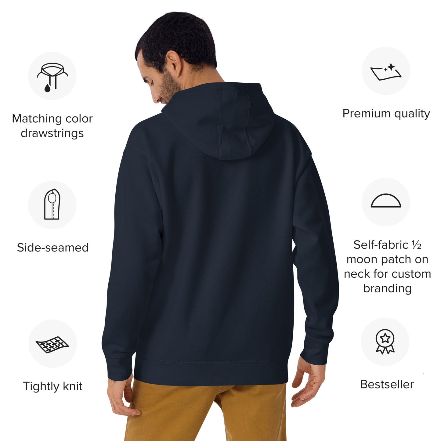 Just Living The Moment, Inspirational Unisex Hoodie