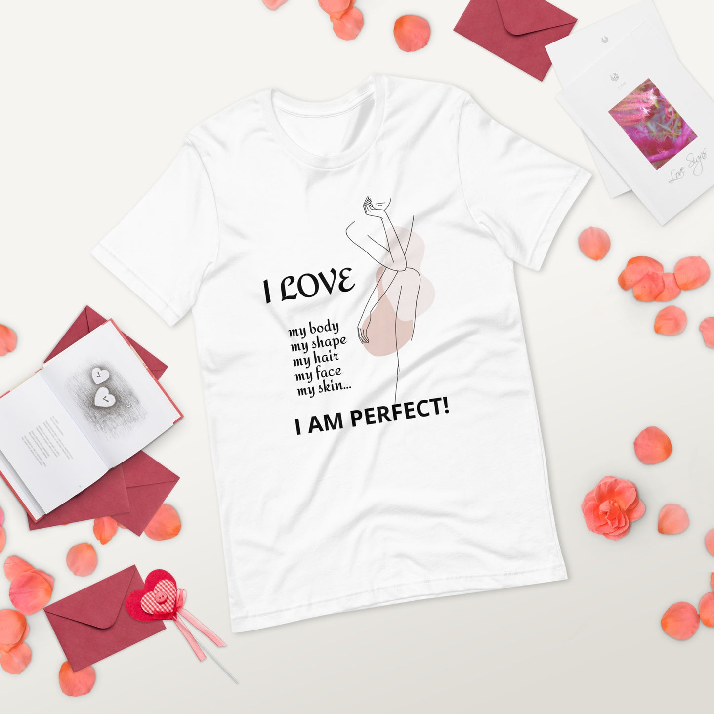 Self Love Women's T-shirt, You Matter Tee, Unique Gift Idea for Her