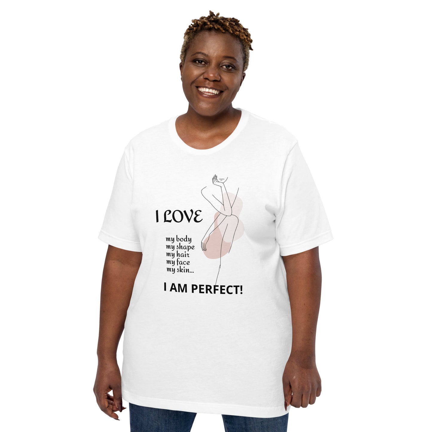 Self Love Women's T-shirt, You Matter Tee, Unique Gift Idea for Her