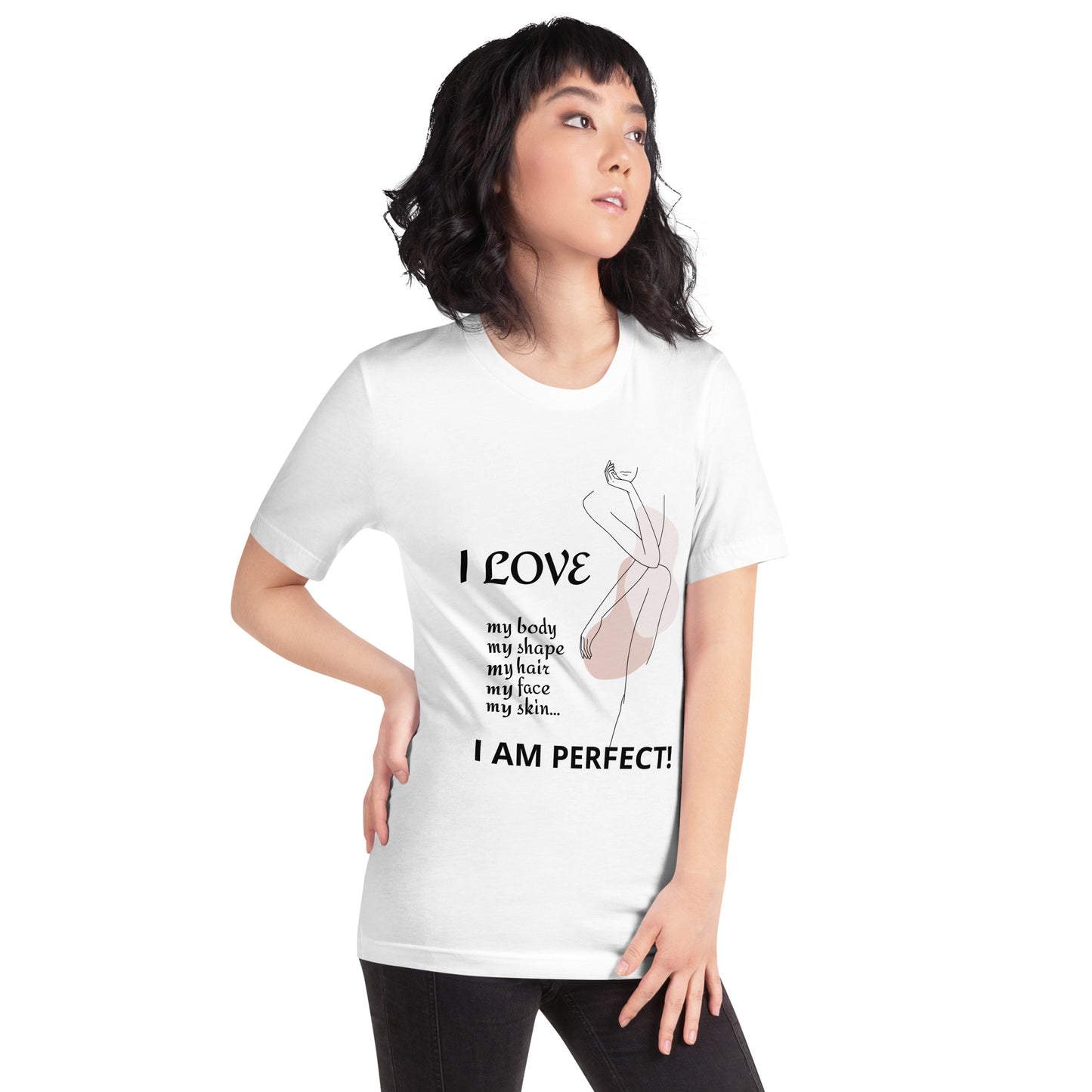 Self Love Women's T-shirt, You Matter Tee, Unique Gift Idea for Her
