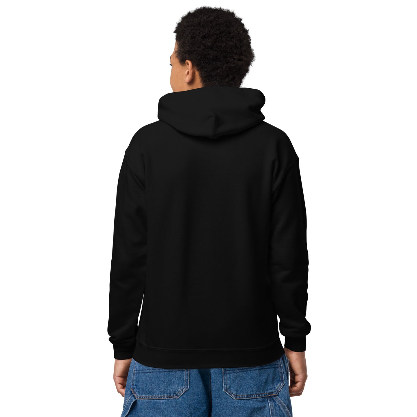Inspirational Youth heavy blend hoodie, "Just Living The Moment", Fashion With Meaning - Unique Gift Idea