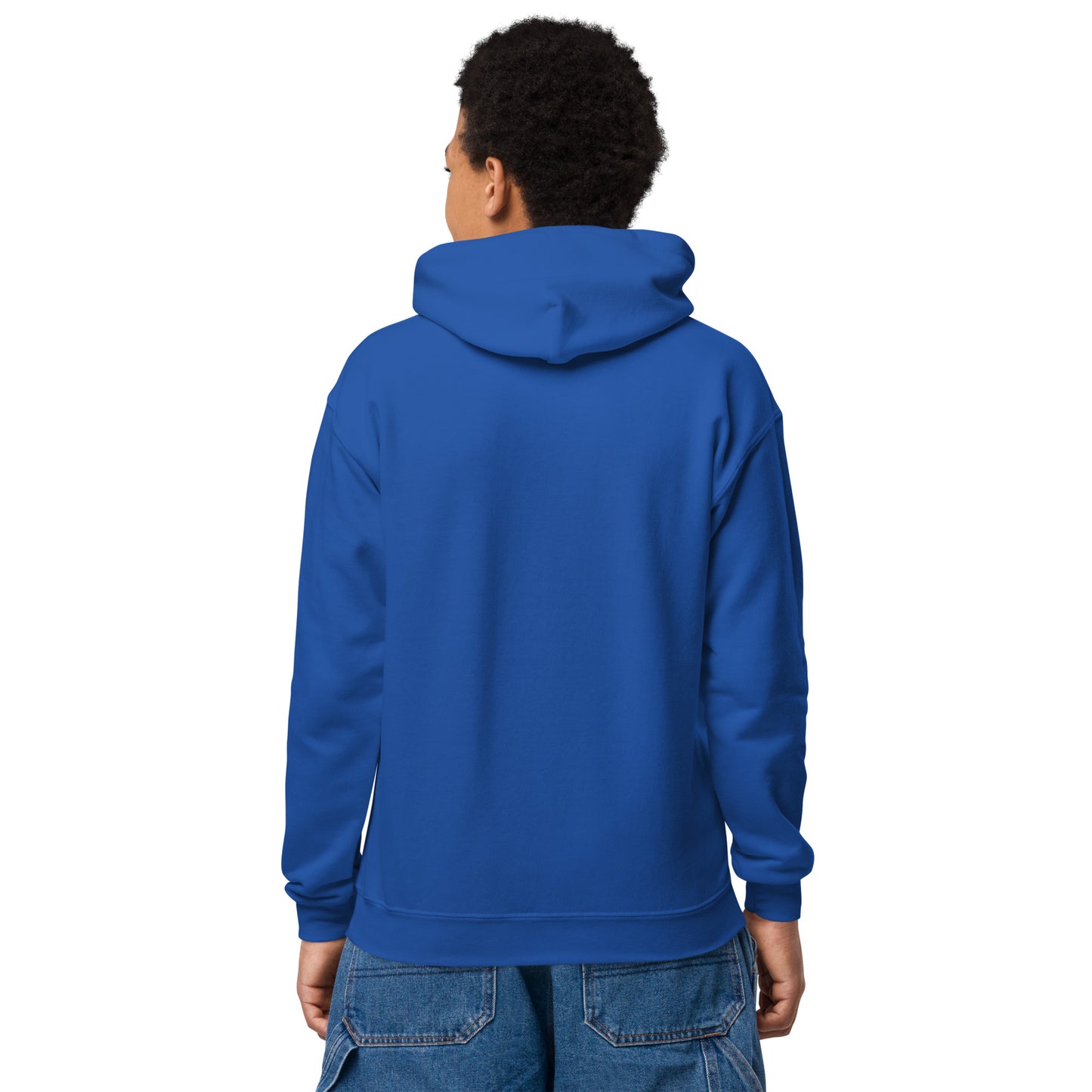 Inspirational Youth heavy blend hoodie, "Just Living The Moment", Fashion With Meaning - Unique Gift Idea