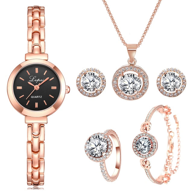 Crystal Watch Set, Gift For Her