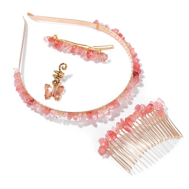 Dazzling Crystal Hair Jewellery