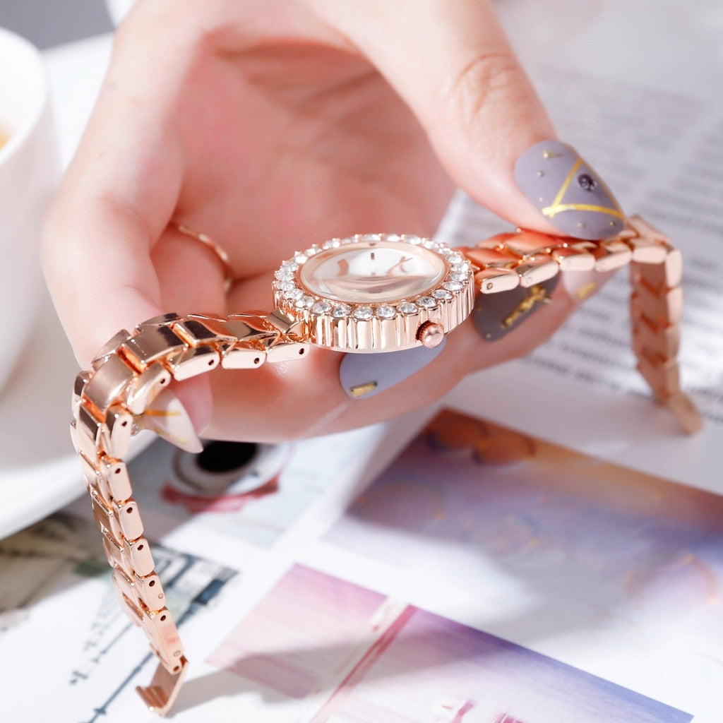Crystal Watch Set, Gift For Her