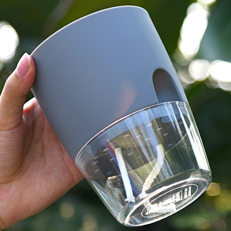Effortless Gardening Made Simple: Discover Our Double Layer Self Watering Flowerpot!