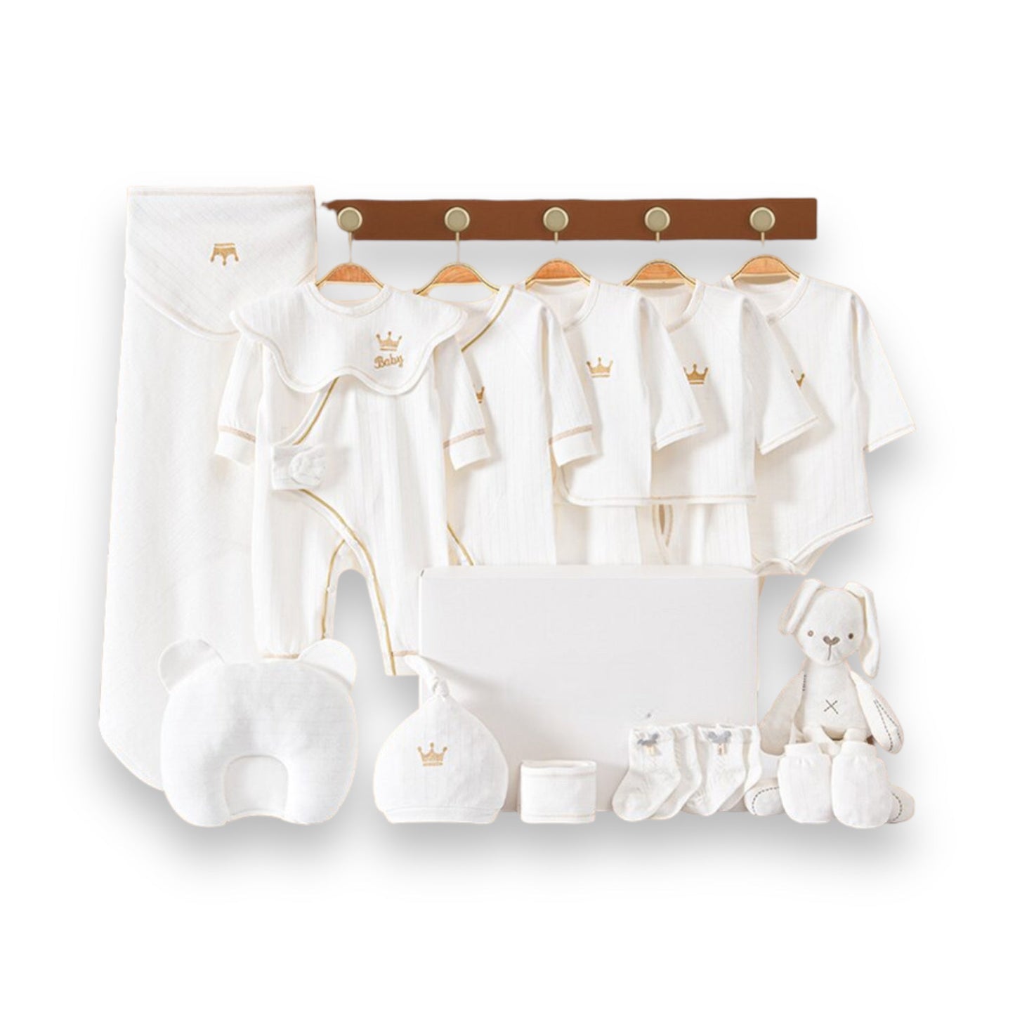 Newborn Baby DeLuxe Set 0-6M, Baby Shower Gift Set