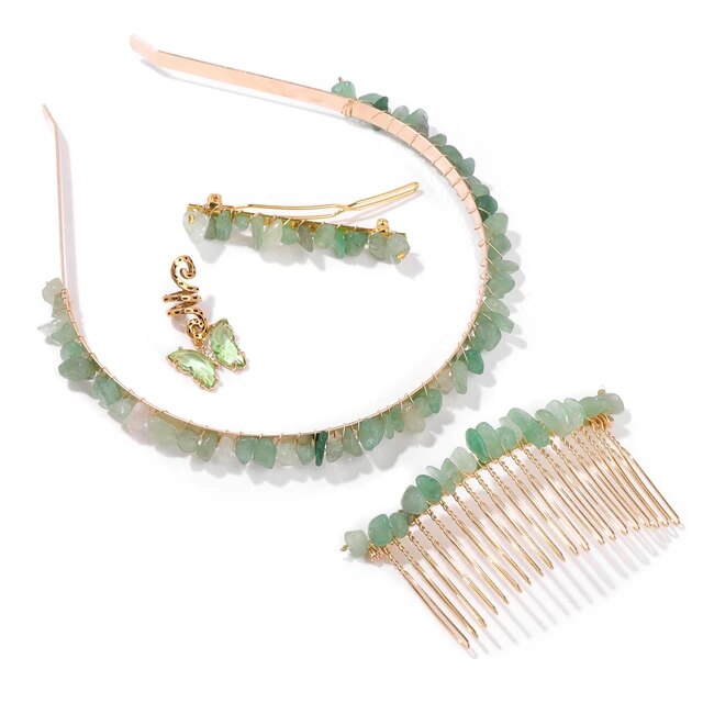 Dazzling Crystal Hair Jewellery