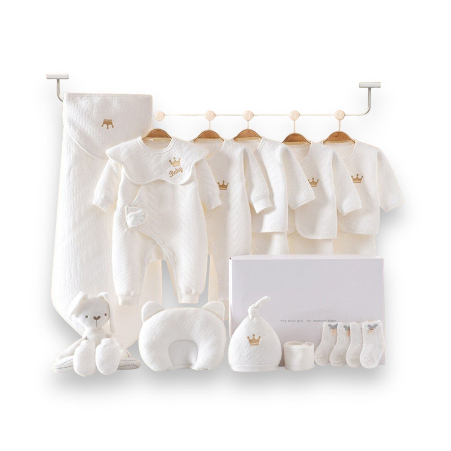 Newborn Baby DeLuxe Set 0-6M, Baby Shower Gift Set