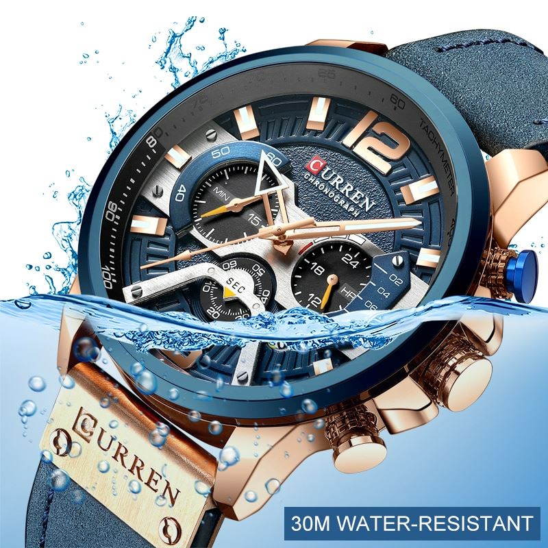 Stylish Leather Watch for Men