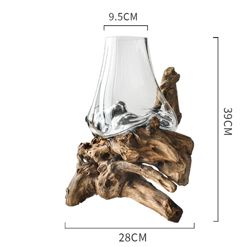 Zen Modern Minimalist Glass Vase Decorative Ornaments