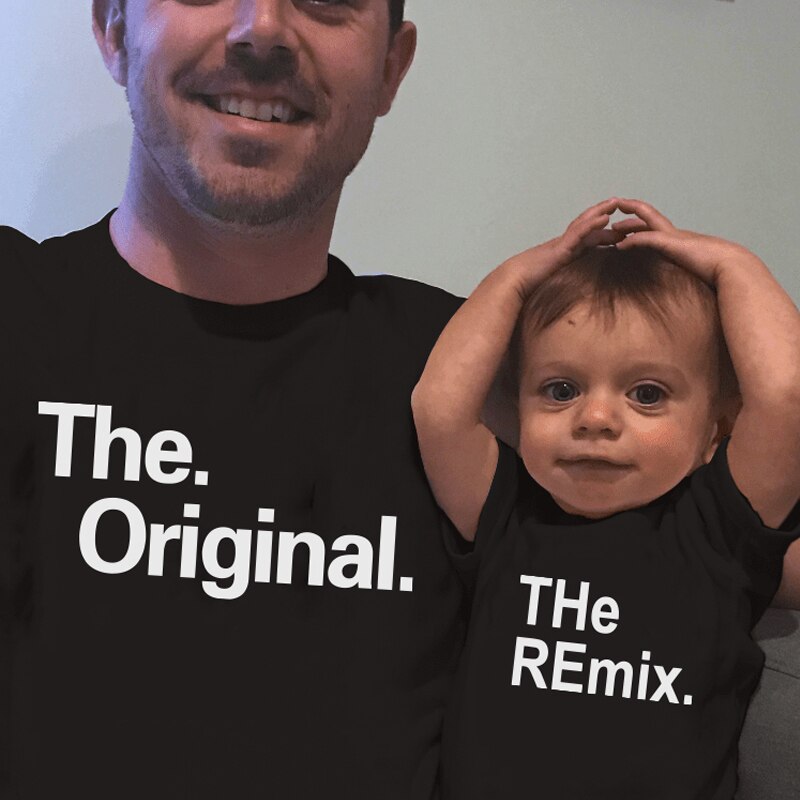 Unite in Style: Fashionable DAD & Kids Matching Boss T-shirts for the Trendsetting Family