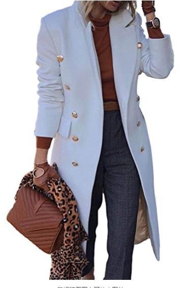 Elegant and Chick Double Breasted Long Blazers