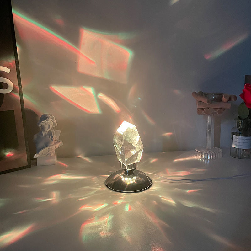 Crystal Or Diamond Effect Night Lamp