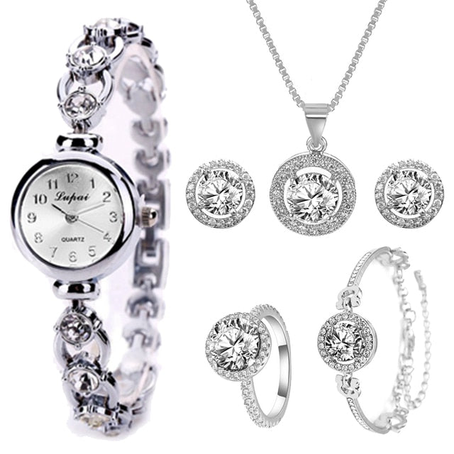 Crystal Watch Set, Gift For Her