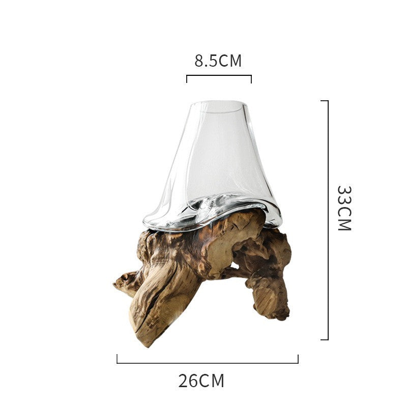 Zen Modern Minimalist Glass Vase Decorative Ornaments