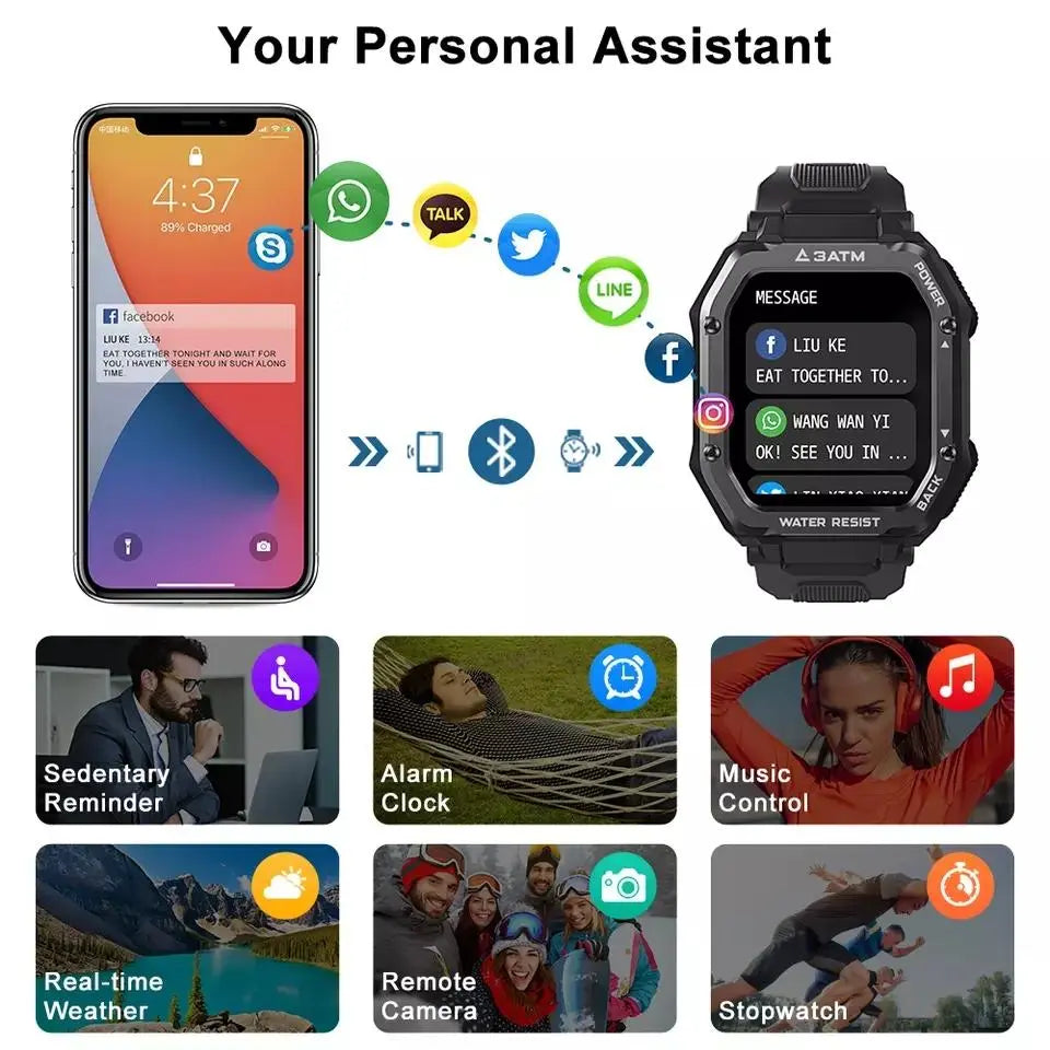 Blood Pressure Watch "Waterproof"™