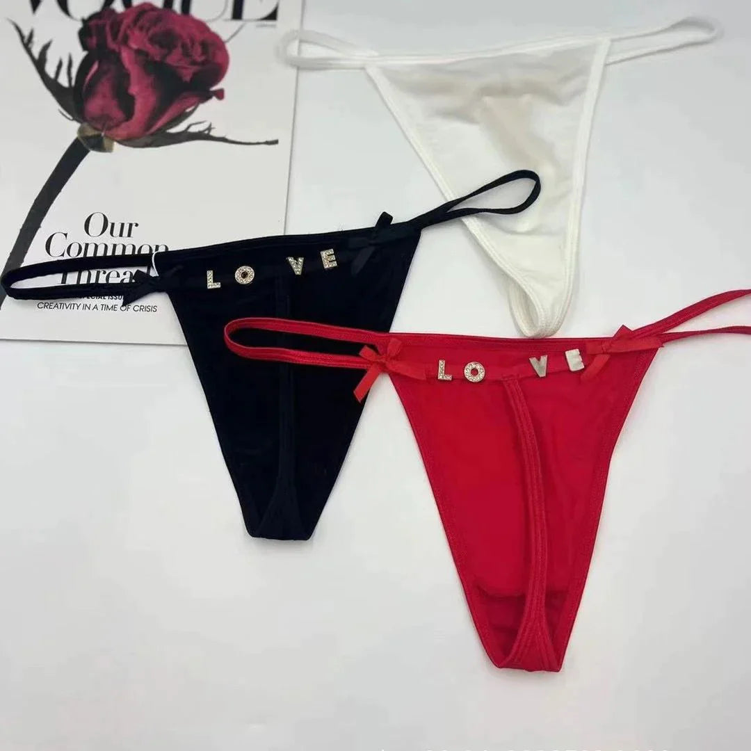 LOVE YOU Bow Personalized String