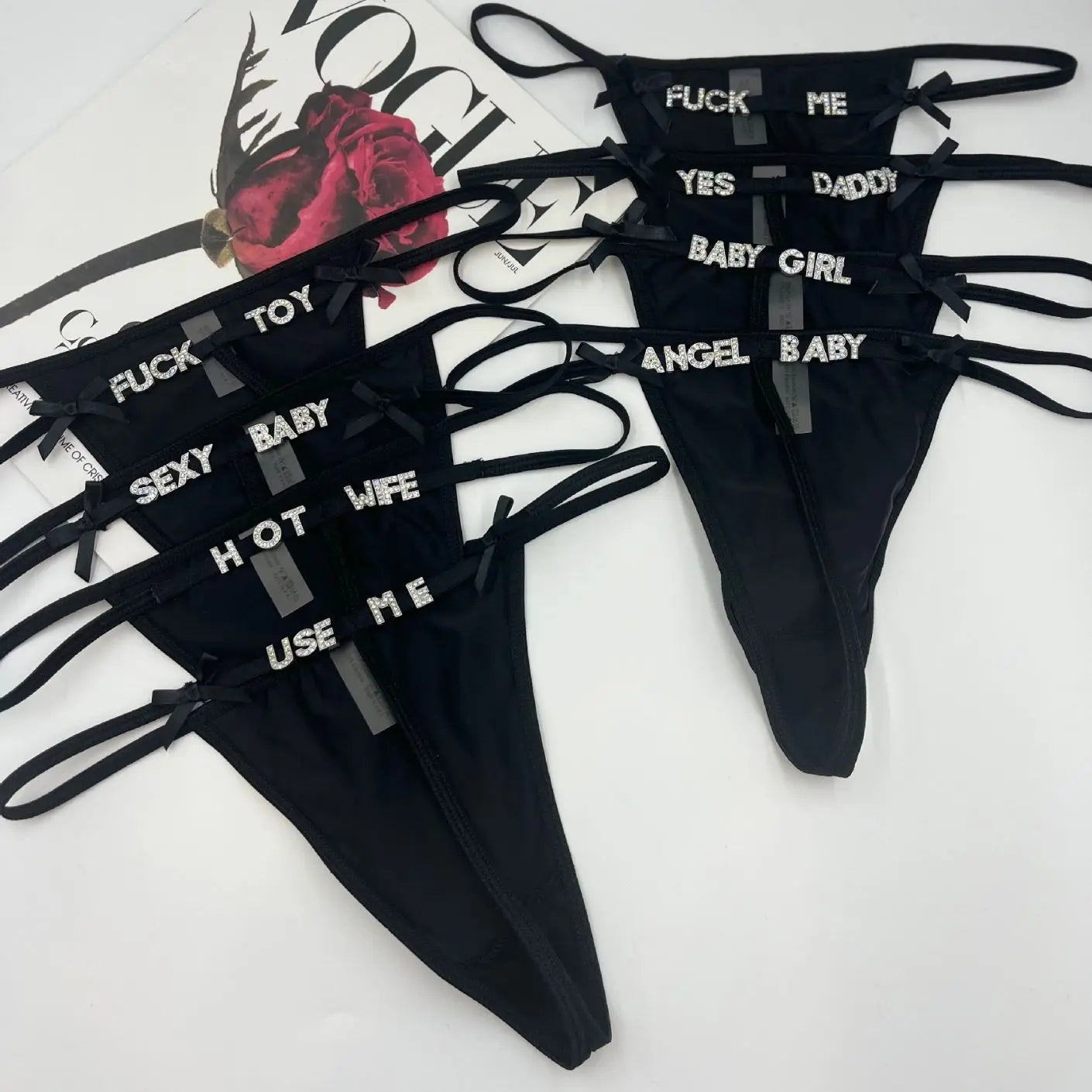 LOVE YOU Bow Personalized String