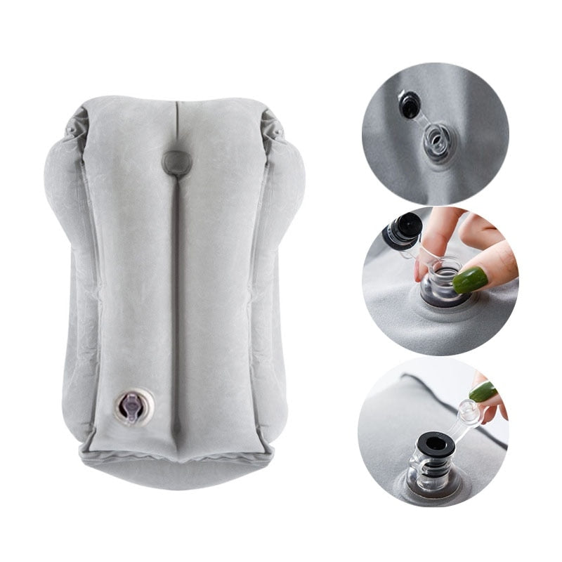 CozyJourney Inflatable Air Cushion Travel Pillow