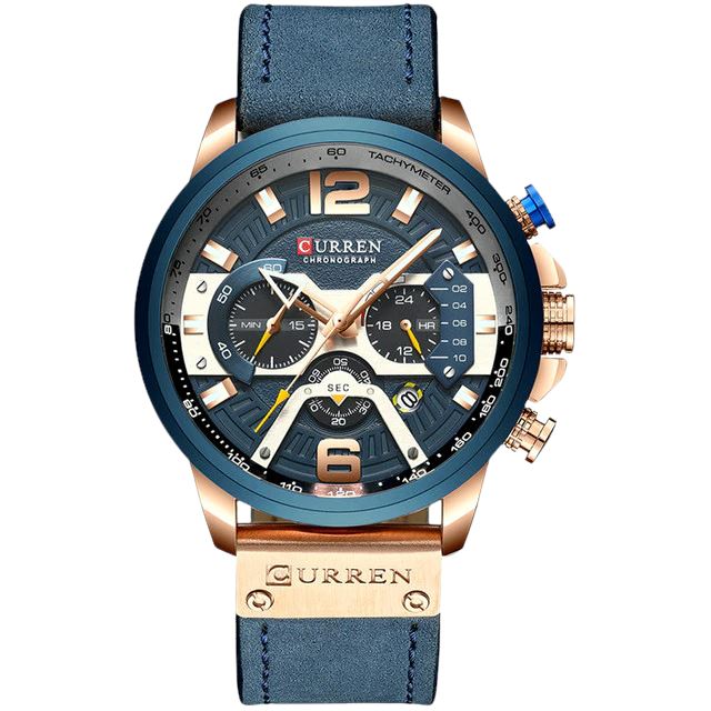 Stylish Leather Watch for Men