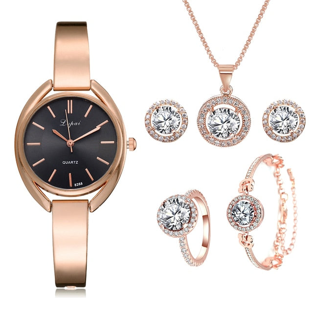Crystal Watch Set, Gift For Her